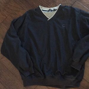 Men’s black UPS Pullover size CL